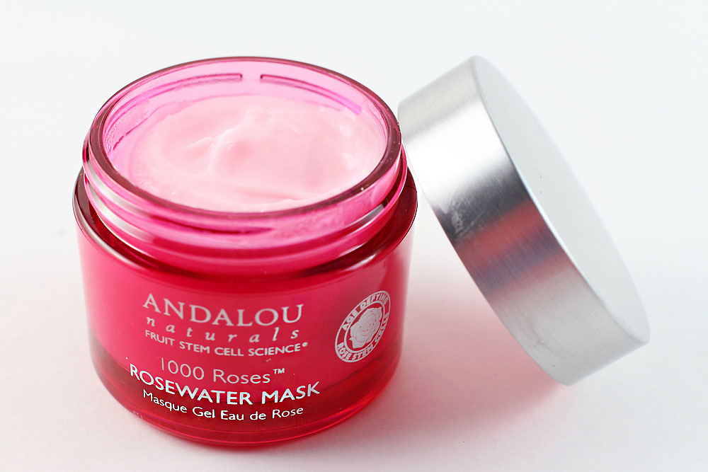 Маска для чувствительной кожи Andalou Naturals 1000 Roses Rosewater Mask Sensitive. Отзыв в блоге itdalee.ru