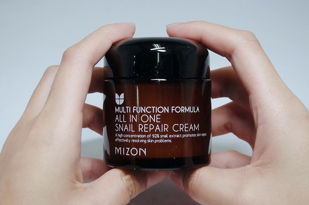 Восстанавливающий крем с муцином Mizon All In One Snail Repair Cream. Отзыв в блоге itdalee.ru